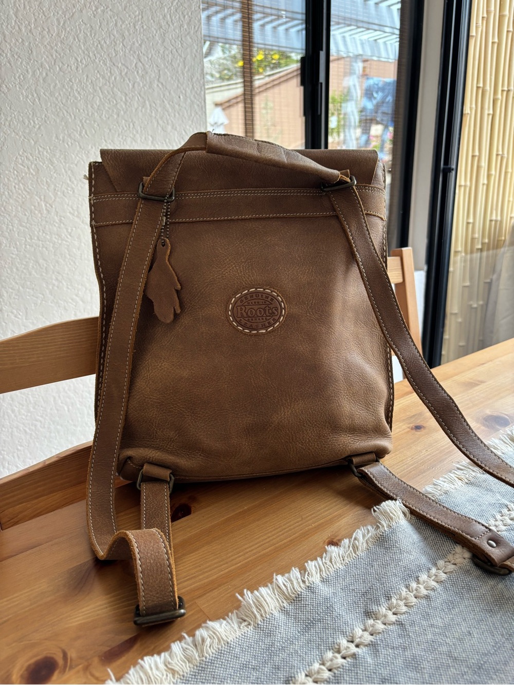 Roots Canadian Letterman Bag
